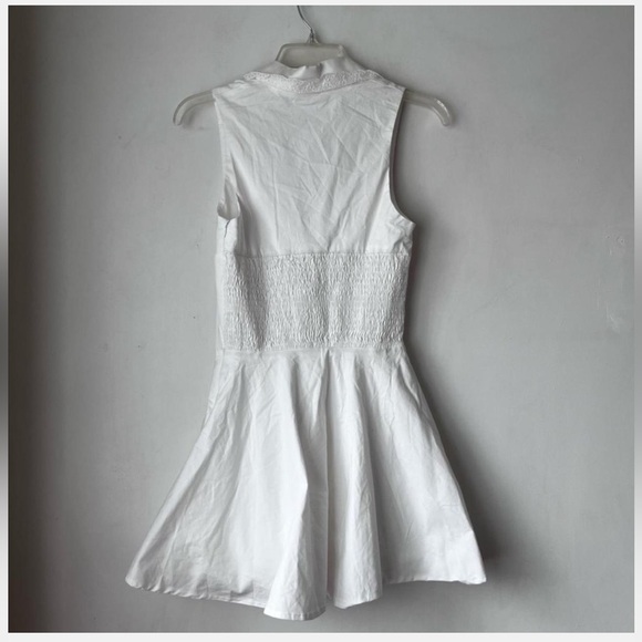 Princess Polly White Haworth Collared Lacy Coquette - Picture 2 of 3